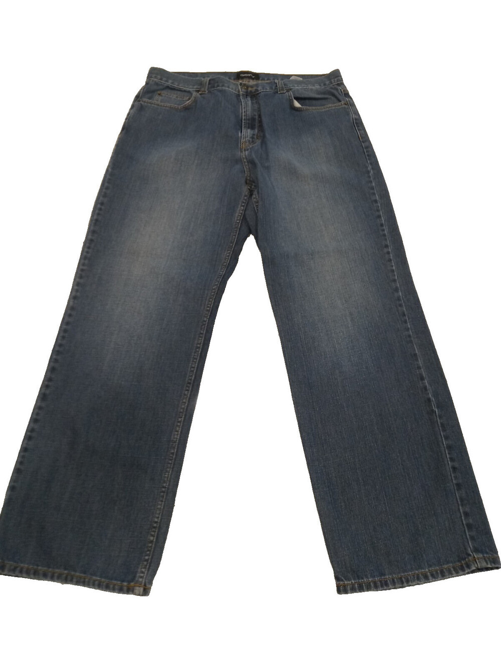 Claiborne Jeans Mens 38x32 Relaxed Fit Medium Wash Blue Denim Classic 38